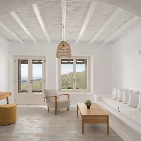 Lavish Mykonos Retreat | Nimbus | 6 Bedrooms | Terrace With Spectacular Sea Views | Private Pool | Bbq | Villa Kalafatis