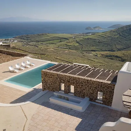 Lavish Mykonos Retreat | Nimbus | 6 Bedrooms | Terrace With Spectacular Sea Views | Private Pool | Bbq | * Kalafatis