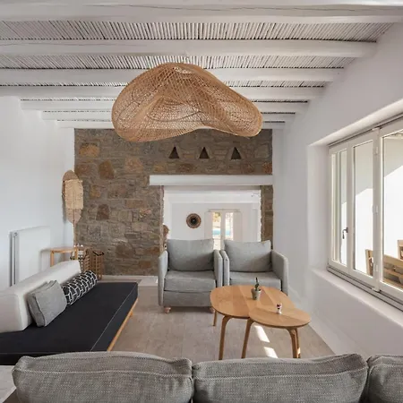 Villa Lavish Mykonos Retreat | Nimbus | 6 Bedrooms | Terrace With Spectacular Sea Views | Private Pool | Bbq | *