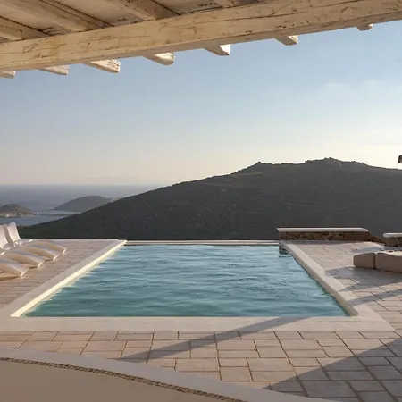Lavish Mykonos Retreat | Nimbus | 6 Bedrooms | Terrace With Spectacular Sea Views | Private Pool | Bbq | Villa Kalafatis