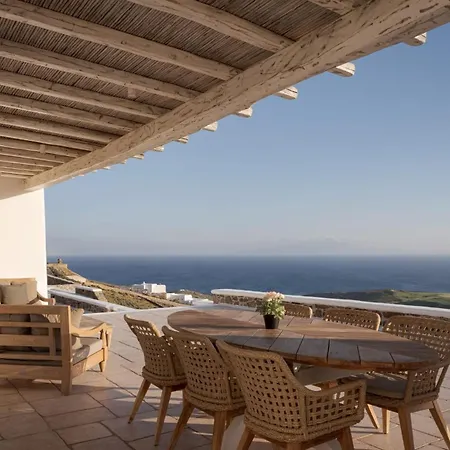 Villa Lavish Mykonos Retreat | Nimbus | 6 Bedrooms | Terrace With Spectacular Sea Views | Private Pool | Bbq |