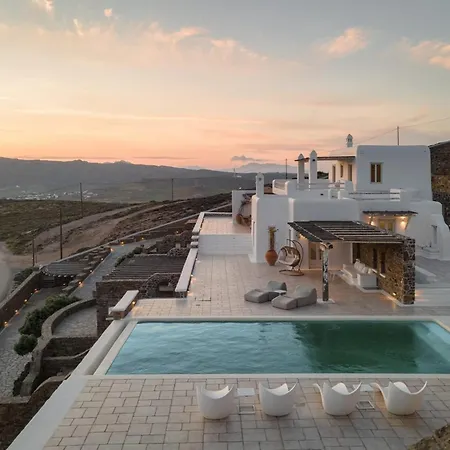 Villa Lavish Mykonos Retreat | Nimbus | 6 Bedrooms | Terrace With Spectacular Sea Views | Private Pool | Bbq |