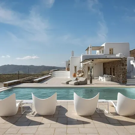 Lavish Mykonos Retreat | Nimbus | 6 Bedrooms | Terrace With Spectacular Sea Views | Private Pool | Bbq | Villa