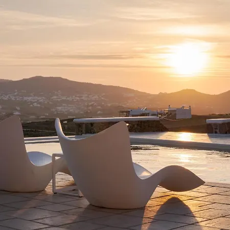 Villa Lavish Mykonos Retreat | Nimbus | 6 Bedrooms | Terrace With Spectacular Sea Views | Private Pool | Bbq |